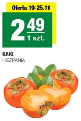 Kaki Hiszpania promocja w SPAR
