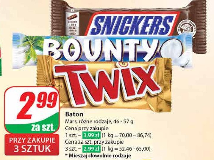 Baton Twix promocja