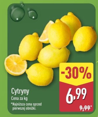 Cytryny promocja w Aldi