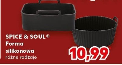 Forma silikonowa różne rodzaje SPICE & SOUL promocja w Kaufland
