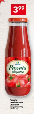 Passata pomidorowa Lewiatan klasyczna 690 g promocja w LEWIATAN