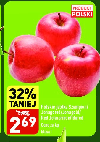 Jabłka red jonaprince promocja