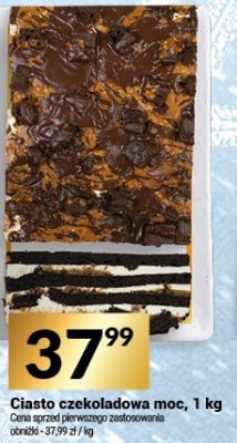 Ciasto czekoladowa moc, 1 kg promocja w Twój Market