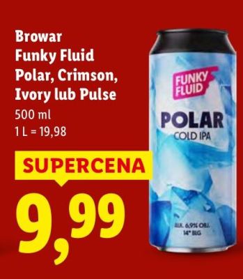 Piwo Pulse promocja w Lidl