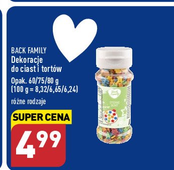 Gwiazdki dekoracyjne BACK FAMILY promocja