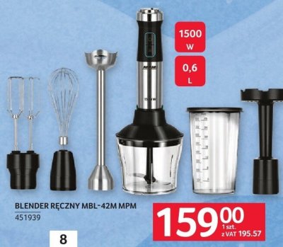 Blender ręczny MBL-42M MPM promocja w Selgros