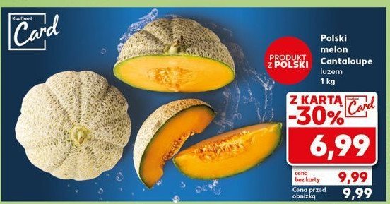 Melon cantaloupe promocja