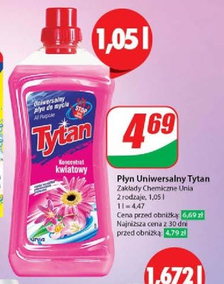 P艂yn uniwersalny kwiatowy Tytan promocja