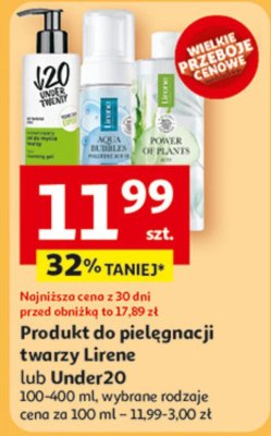 Pianka nawadniająca myjąca Lirene aqua bubbles promocja