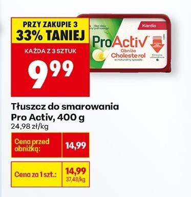 Tłuszcz do smarowania Pro Activ, 400 g promocja w Biedronka