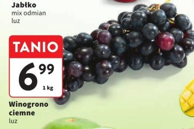Winogrono ciemne luz promocja w Intermarche