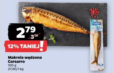 Makrela wędzona Corsarro promocja w Netto