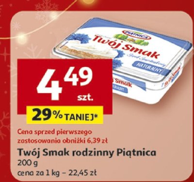 Twój Smak rodzinny Piątnica promocja w Auchan
