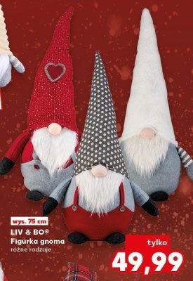 Figurka gnoma różne rodzaje wys. 75 cm promocja w Kaufland