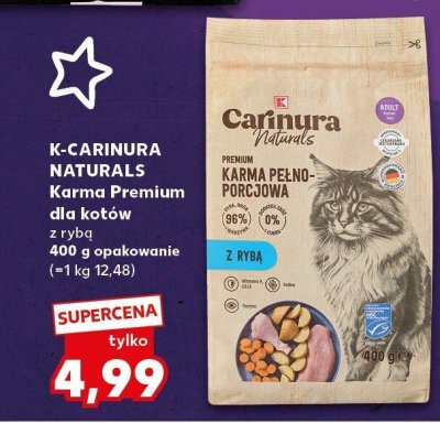 Karma Premium dla kotów z rybą 400g  promocja w Kaufland