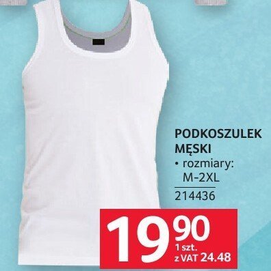 Podkoszulek męski promocja w Selgros