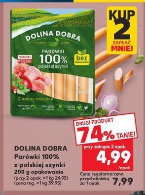 Par贸wki 100 % z szynki Dolina dobra promocja