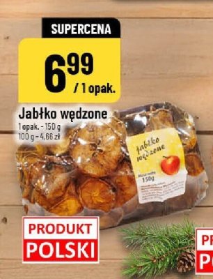 Jabłko wędzone promocja w POLOmarket