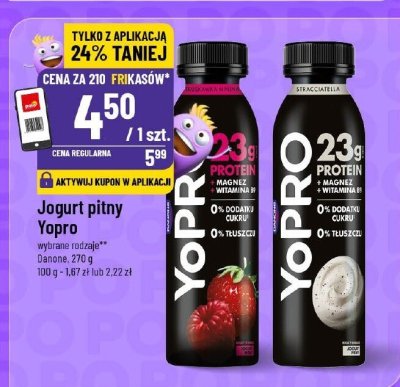 Jogurt pitny różne rodzaje  promocja w POLOmarket
