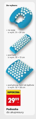 Poduszka do akupresury promocja w Biedronka