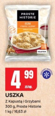 Uszka z Kapustą i Grzybami Proste Historie promocja w Chorten