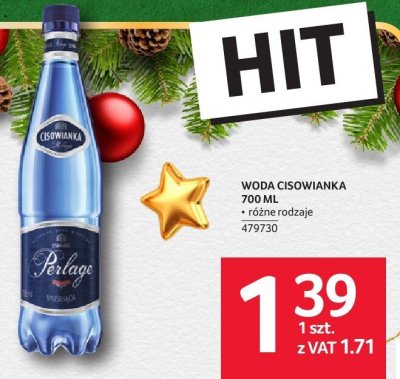 Woda CISOWIANKA 700 ml różne rodzaje promocja w Selgros