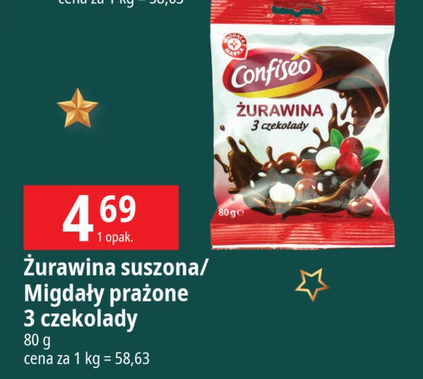 Żurawina w czekoladzie Wiodąca marka confiseo promocja