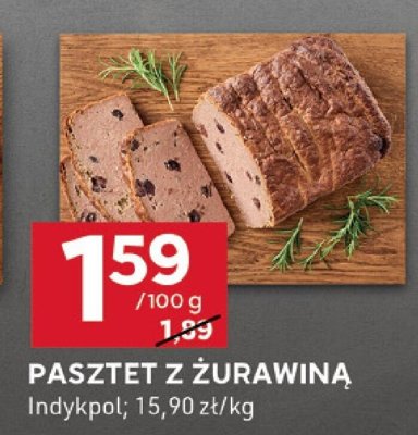 Pasztet z żurawiną promocja w Stokrotka