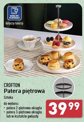 Patera 3-piętrowa gwiazda Crofton promocja