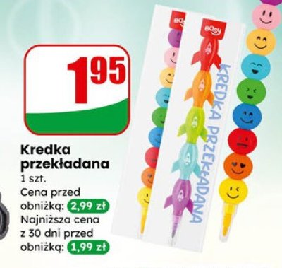 Kredka przekładana Easy promocja w Dino