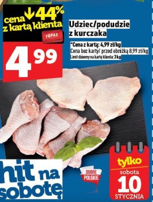 Udziec/podudzie z kurczaka promocja w TOPAZ