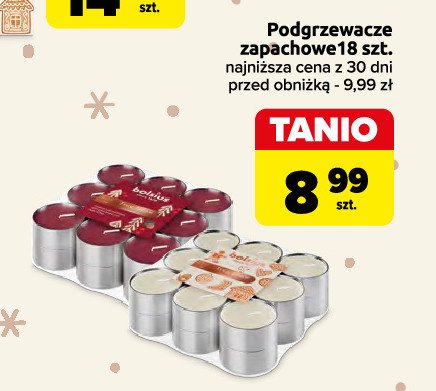 Podgrzewacze zapachowe cookie fever Bolsius promocja w Carrefour