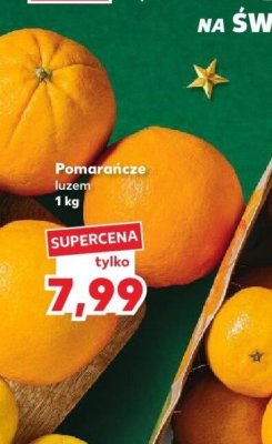 Pomarańcze promocja w Kaufland