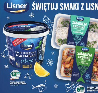 Filety śledziowe à la Matjas Lisner promocja w Stokrotka