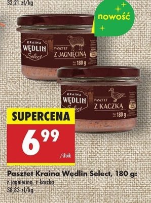 Pasztet z kaczką Kraina wędlin select promocja