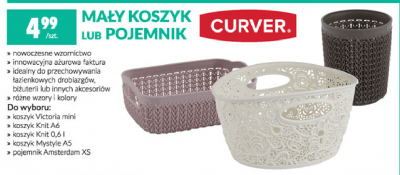 Pojemnik knit a6 Curver promocja
