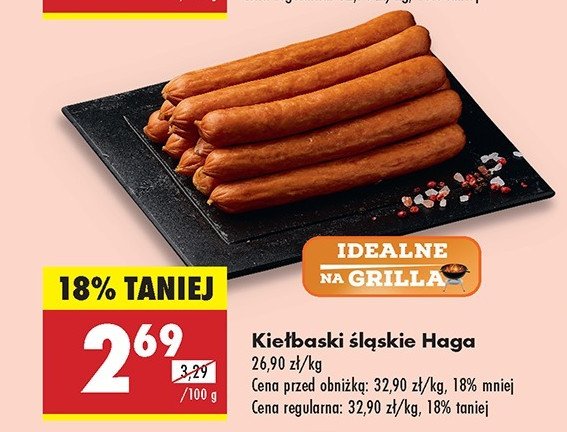 Kiełbaski śląskie Haga promocja