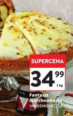 Ciasto Fantazja marchewkowa VANDEMOORTELE promocja w Intermarche