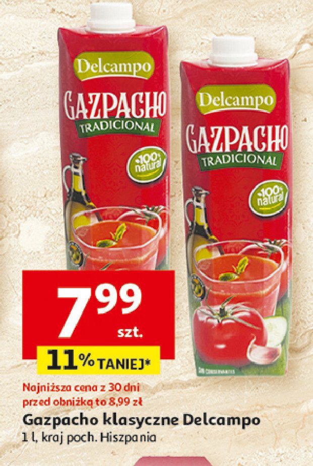 Gazpacho klasyczne Delcampo promocja