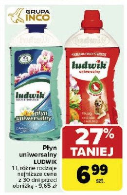 Płyn uniwersalny kwiaty laguny Ludwik promocja