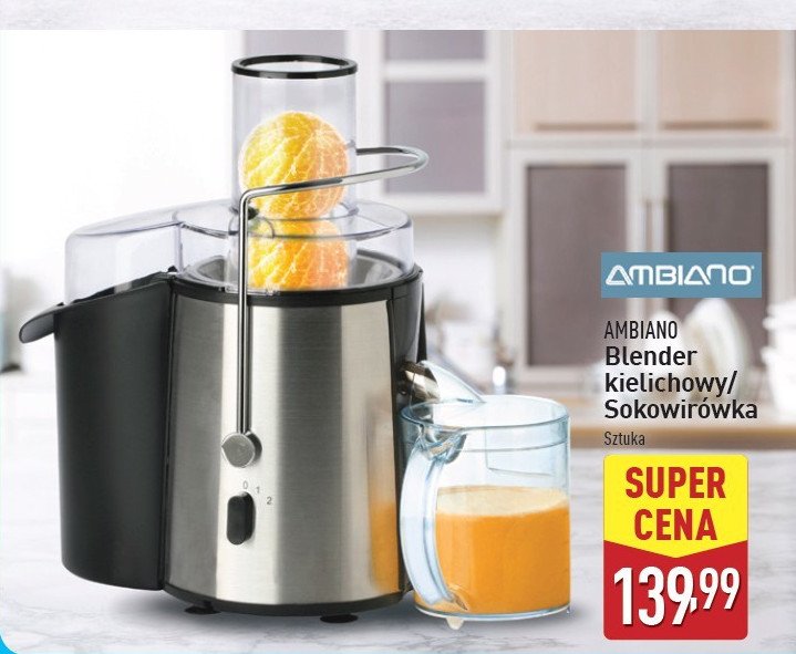 Sokowirówka AMBIANO promocja w Aldi