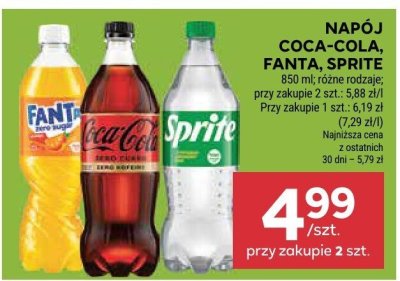 Napój Sprite promocja w Stokrotka