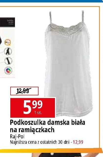 Podkoszulek damski Raj-pol promocja