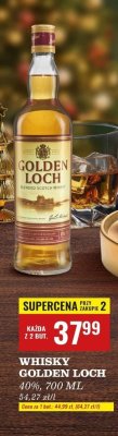 Whisky Golden Loch 40%, 700 ML promocja w Biedronka