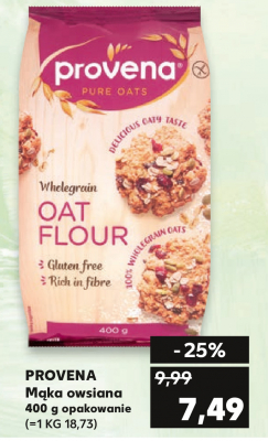 M膮ka owsiana bezglutenowa Provena promocja