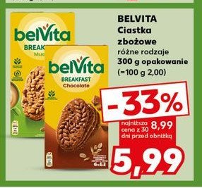 Ciastka czekoladowe Belvita promocja