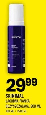 ŁAGODNA PIANKA SKINIMAL OCZYSZCZAJĄCA 200 ML promocja w Drogerie Natura