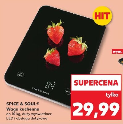 Waga kuchenna SPICE & SOUL promocja w Kaufland