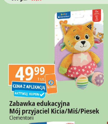 Mój przyjaciel miś Clementoni promocja w Leclerc