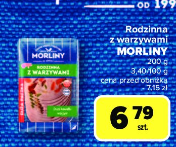 Szynka rodzinna z warzywami Morliny promocja